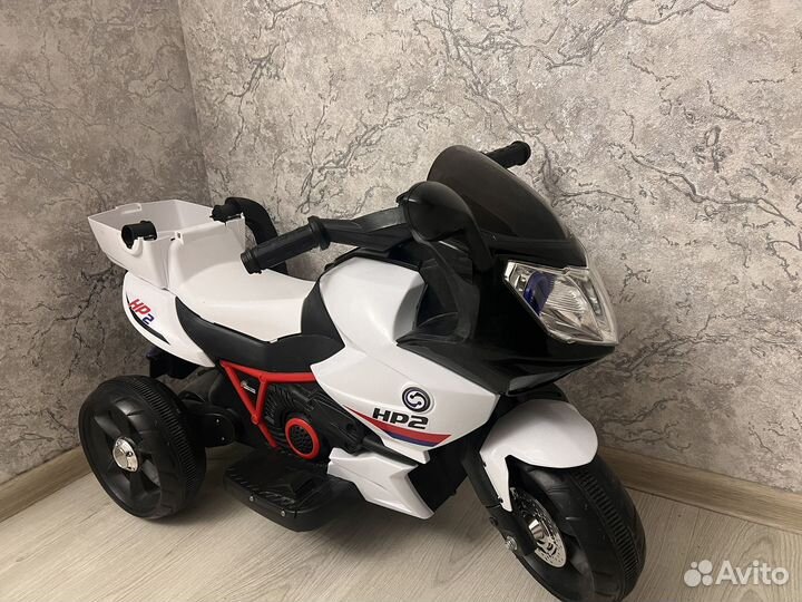 Детский электро мотоцикл зарядное бу