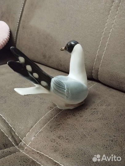 Фарфоровые статуэтки СССР лфз птицы