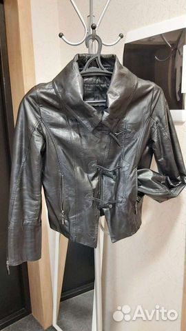 Куртка кожаная женская 44 46 натуральная объявление продам