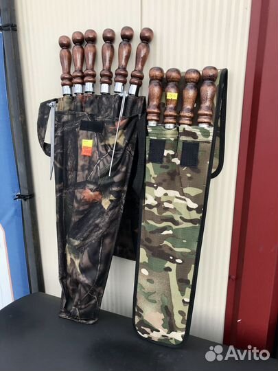 Набор шампуров в чехле от