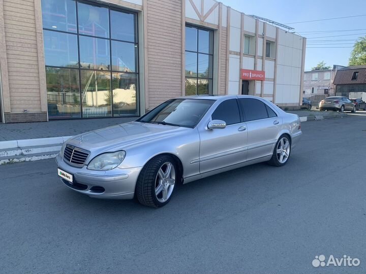 Mercedes-Benz S-класс 3.7 AT, 2003, 250 000 км