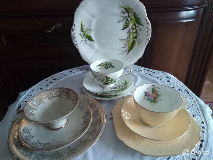 Чайные тройки Германия, Англия