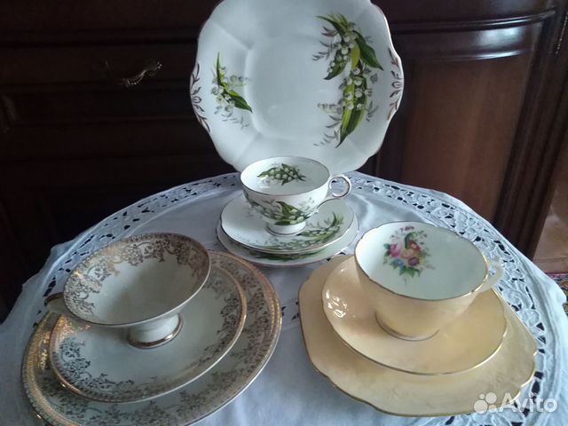 Чайные тройки Германия, Англия