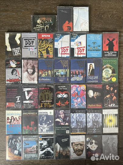 Русский Английский Панк рок группы аудио кассеты