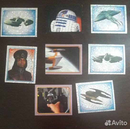 Star Wars наклейки 90х
