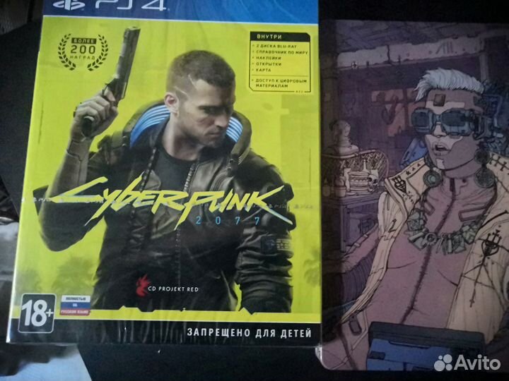 Cyberpunk 2077 Steelbook Edition для PS4