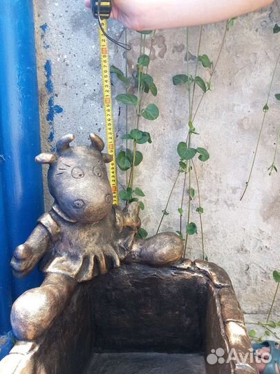 Кашпо из бетона