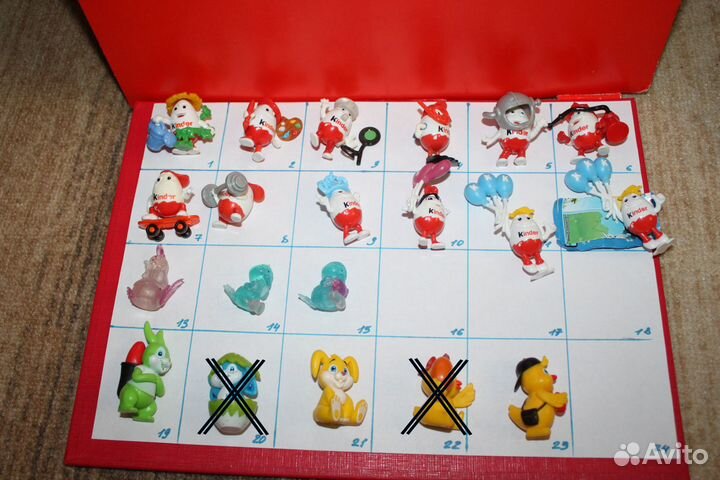 Игрушки из шоколадных яиц, ч.6