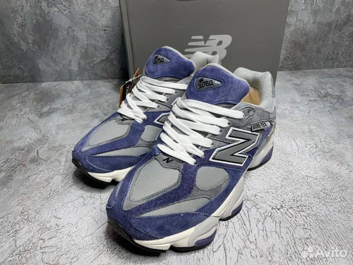 Кроссовки New balance 9060 зимние с мехом