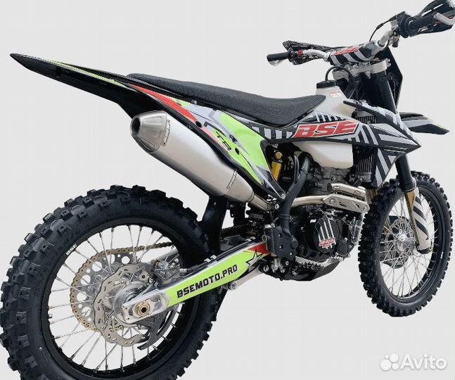 Эндуро / кроссовый мотоцикл BSE T8 Green Twister