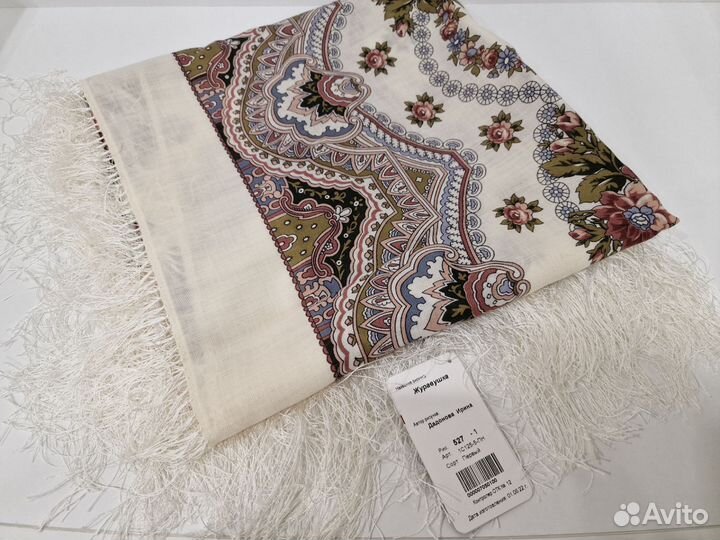 Павлопосадский платок новый в упаковке с этикеткой