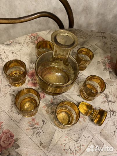 Графин 6 рюмок для водки СССР