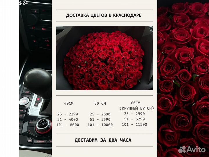 Цветы розы с доставкой