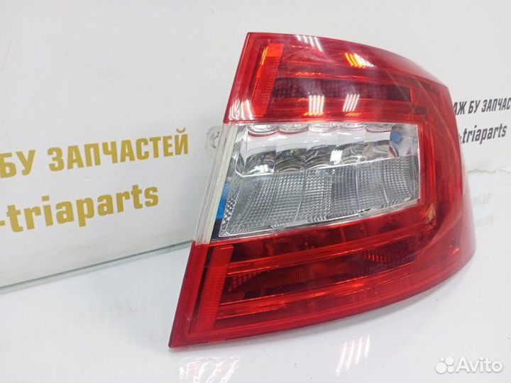 Фонарь диодный правый Skoda Octavia A7 5E3 до