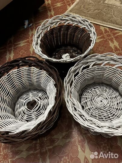 Корзина плетеная