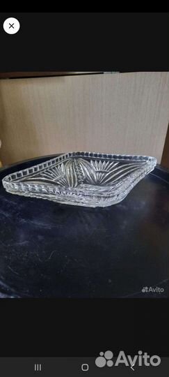 Хрустальная ваза