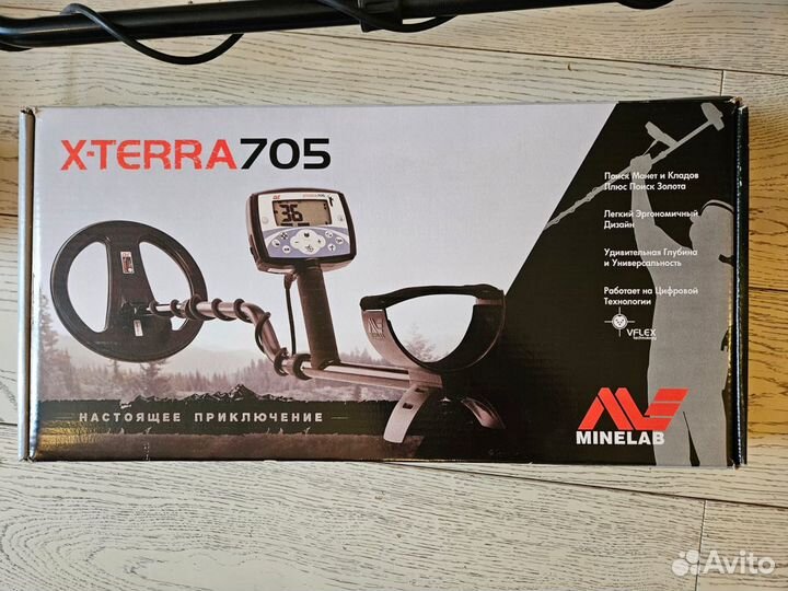 Новый Металлоискатель Minelab X-Terra 705 New