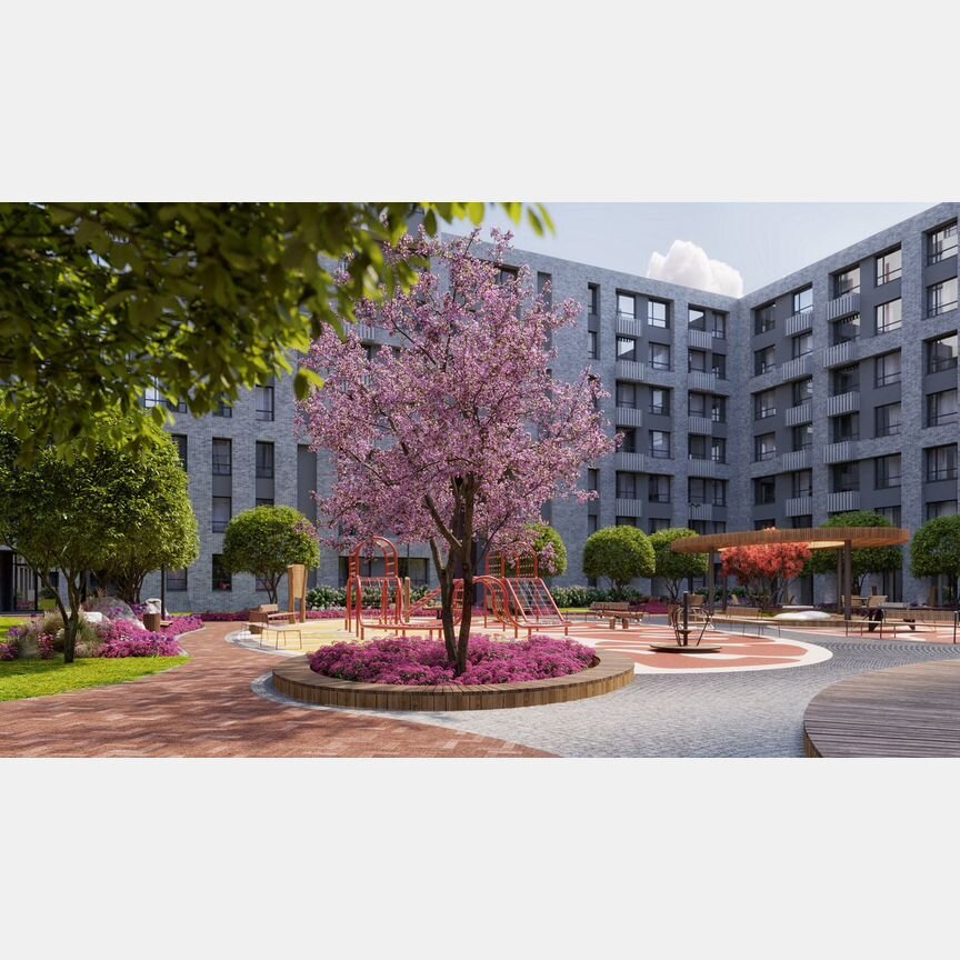 2-к. квартира, 53,1 м², 7/17 эт.