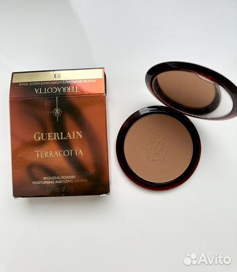 Пудра Bronzing Guerlain Terracotta тон 02,03