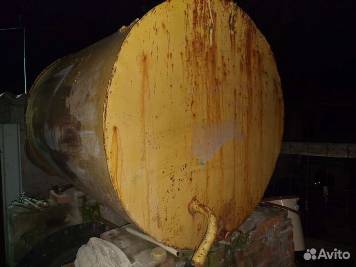 Бочка металлическая