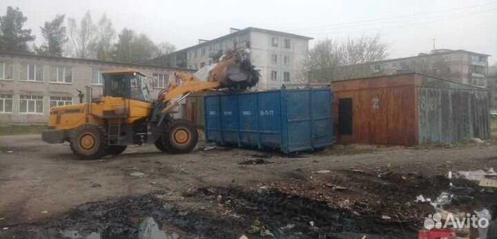 Вывоз мусора контейнер, газель, самосвал