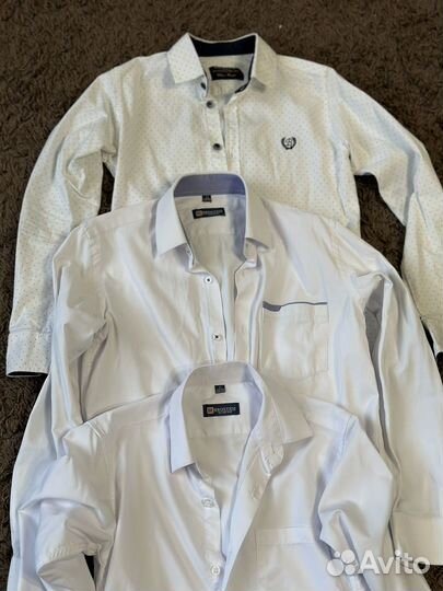 Рубашки школьные 134 140 для мальчика