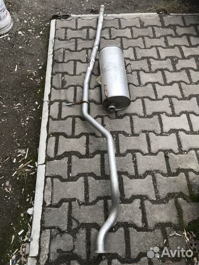 Выхлопная система на Peugeot 206