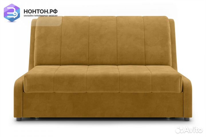 Диван аккордеон Вернисаж горчичный