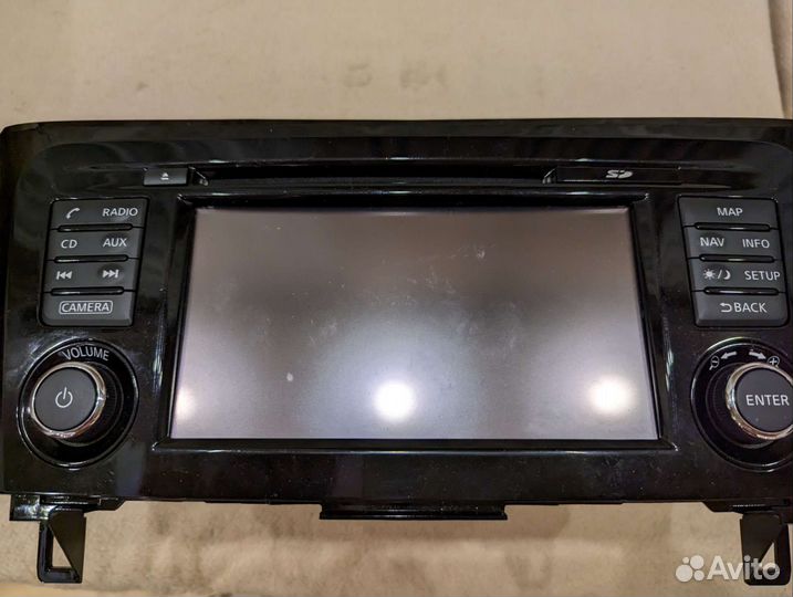 Магнитола Nissan qashqai j10 на запчасти