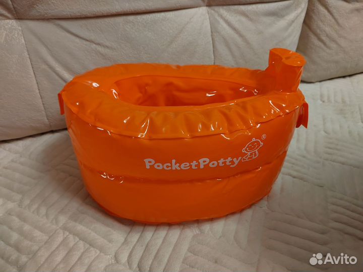 Дорожный надувной горшок