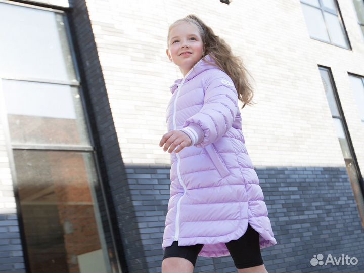 Демисезонная куртка для девочки 110-152 