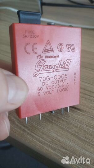 Модуль гальванической развязки 70g-odc5 Grayhill