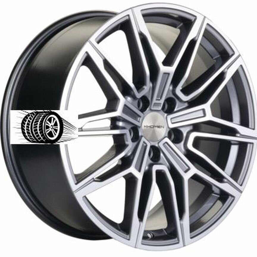 Литые диски Khomen Wheels 9.5×R19 5×112