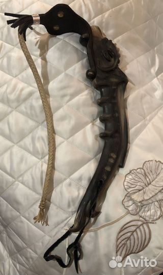 Плетка-нагайка, костяная ручка