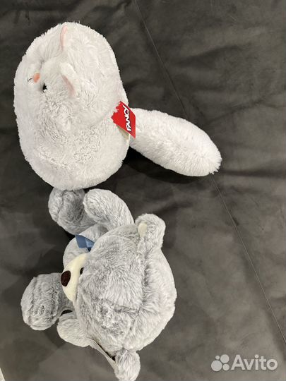 Игрушка плюшевая кот белый подушка в добрые руки