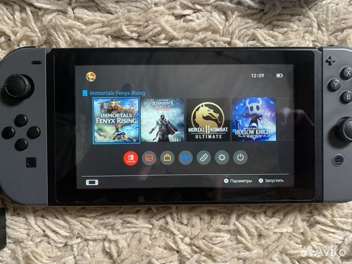 Nintendo switch rev 2 с играми, обмен