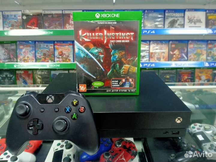 Microsoft Xbox One X 1 tb + Killer Instinct