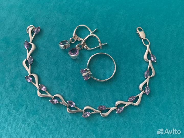 Серебряный комплект