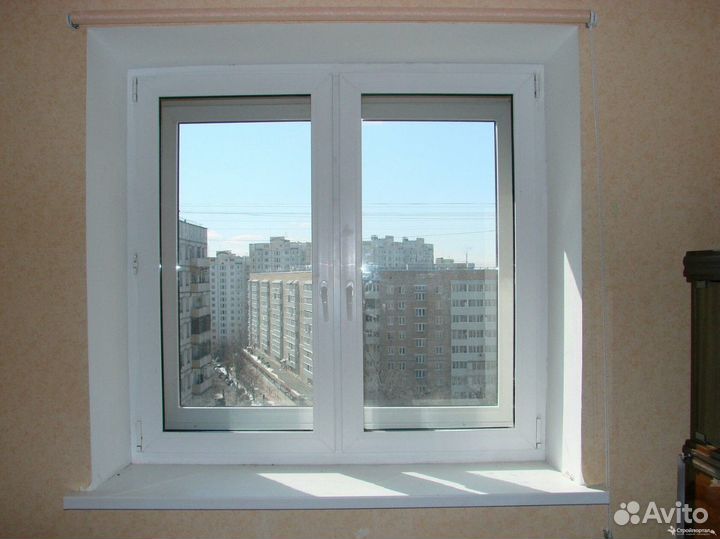 Окна пластиковые белые