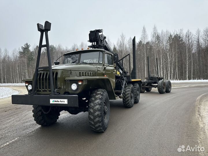 Урал 4320 с КМУ, 1989