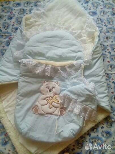 Конверт на выписку зимний