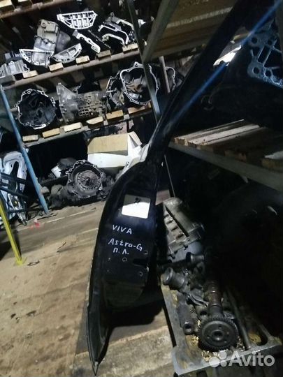 Дверь передняя левая Opel Astra G