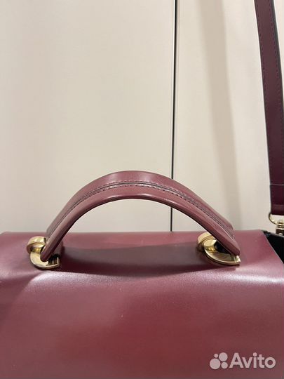 Сумка mascotte натуральная кожа