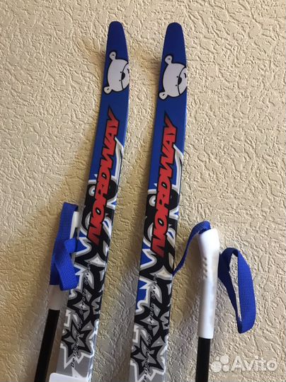 Лыжи детские 110 см nordway