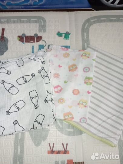 Плед и пеленки для малышки