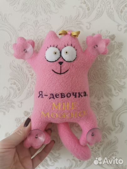 Кот Саймон на присосках
