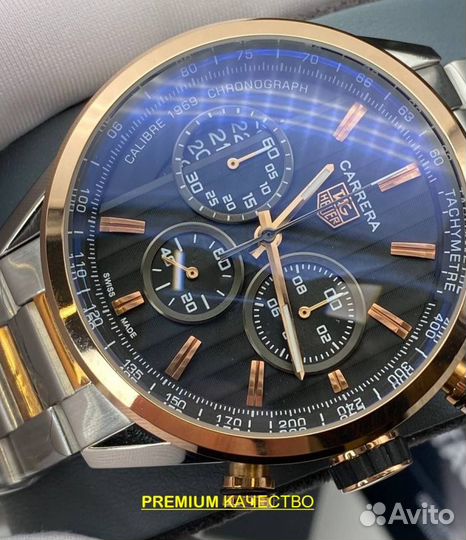 Мужские стильные часы Tag Heuer