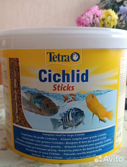 Корм Tetra cichlid sticks