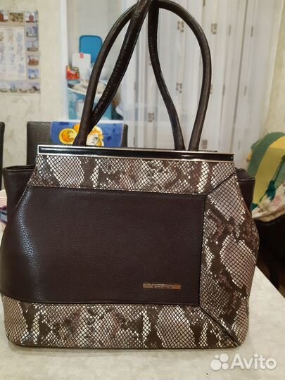 Сумка кожаная женская