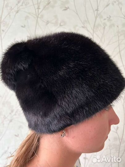 Шапка норковая женская